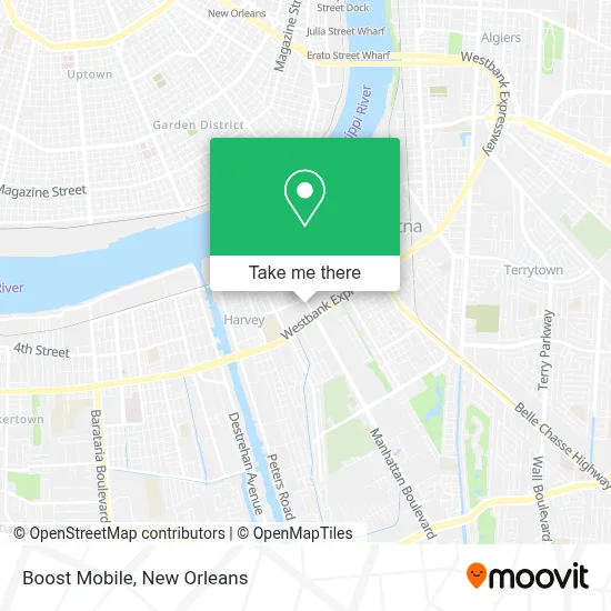 Boost Mobile map