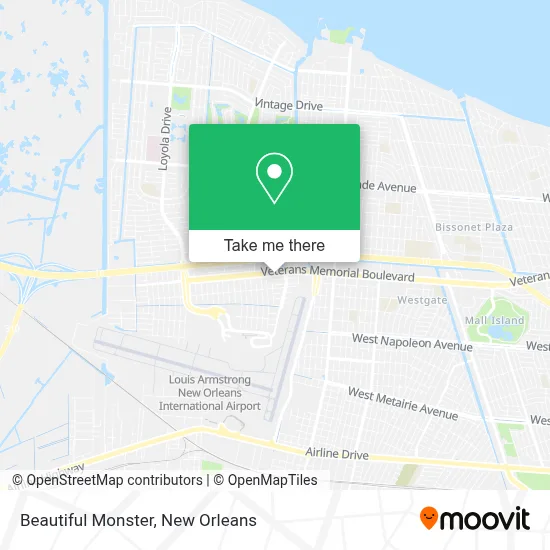Beautiful Monster map