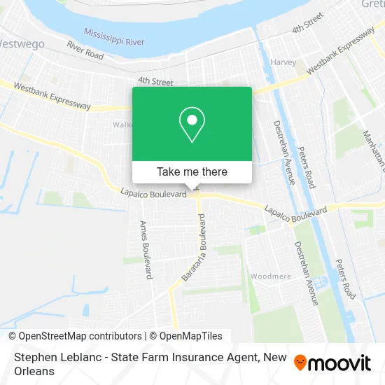 Stephen Leblanc - State Farm Insurance Agent map