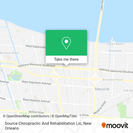 Source Chiropractic And Rehabilitation Llc map