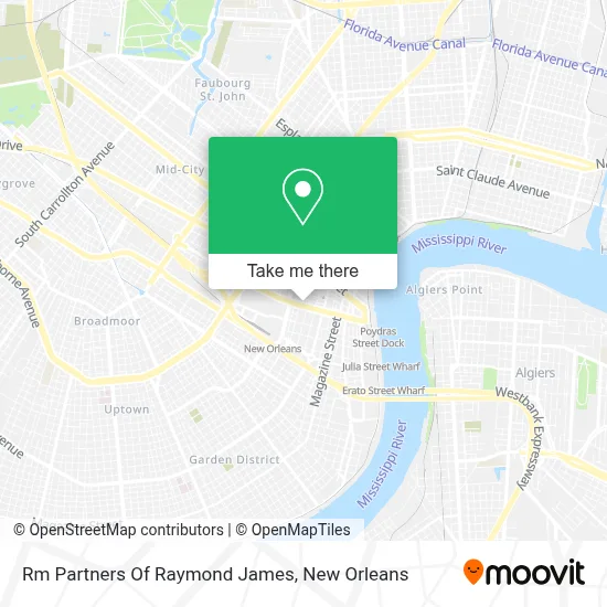 Rm Partners Of Raymond James map