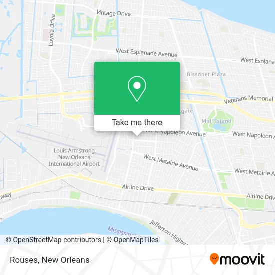 Rouses map