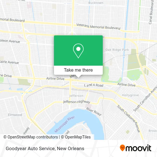 Goodyear Auto Service map