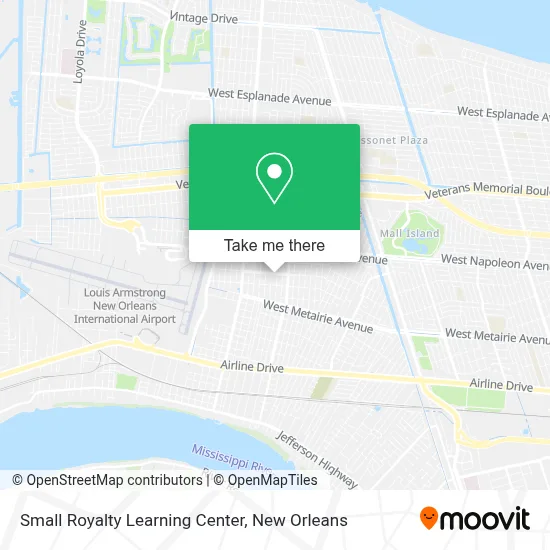 Small Royalty Learning Center map