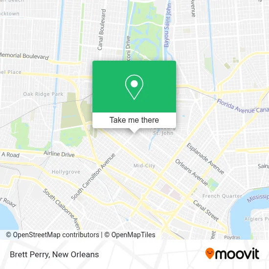 Brett Perry map