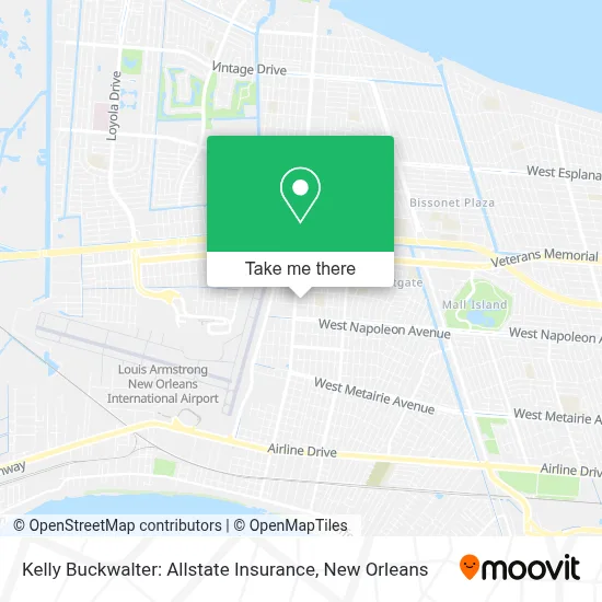 Kelly Buckwalter: Allstate Insurance map