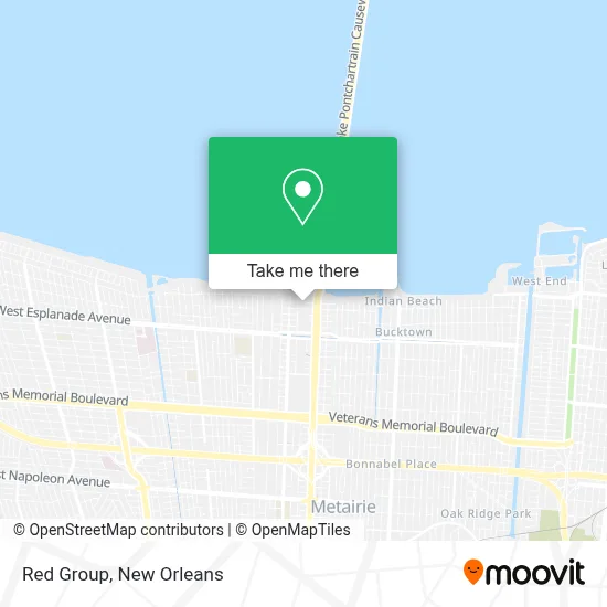 Red Group map