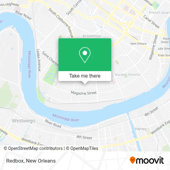 Redbox map
