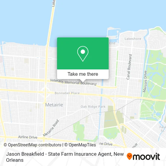 Jason Breakfield - State Farm Insurance Agent map