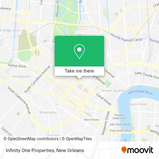 Infinity One Properties map