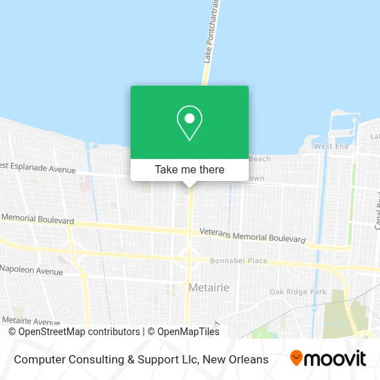 Computer Consulting & Support Llc map