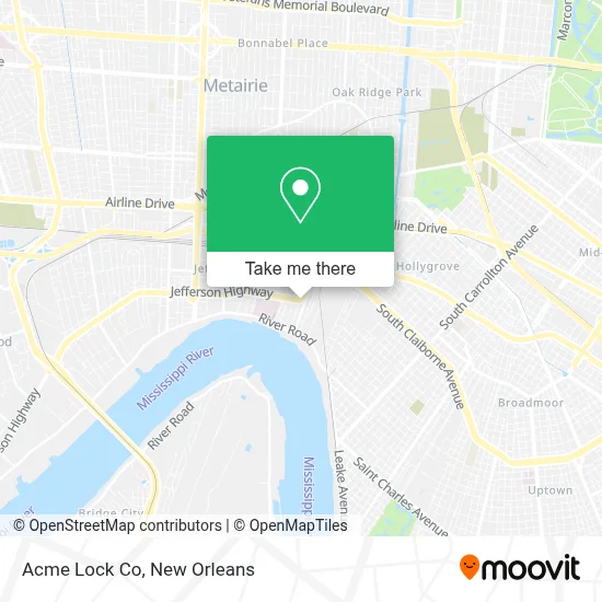 Acme Lock Co map