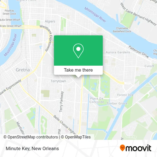 Minute Key map