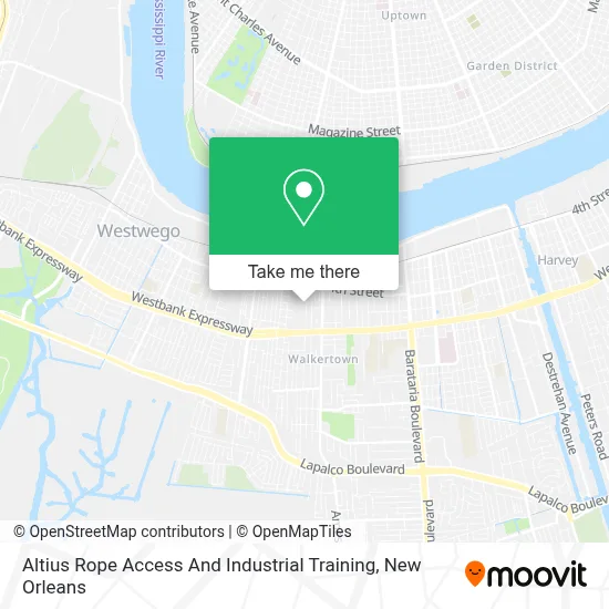 Altius Rope Access And Industrial Training map