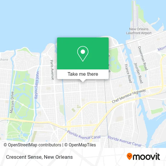 Crescent Sense map