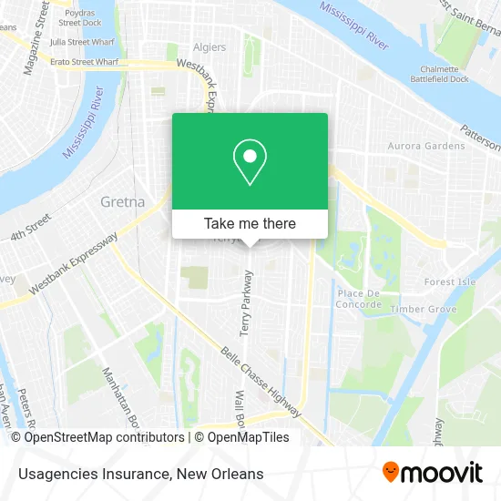 Usagencies Insurance map