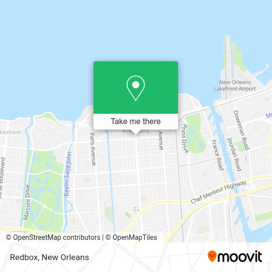 Redbox map