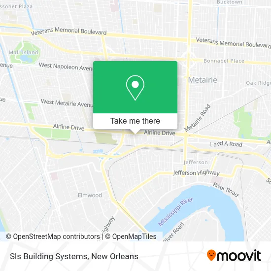 Sls Building Systems map