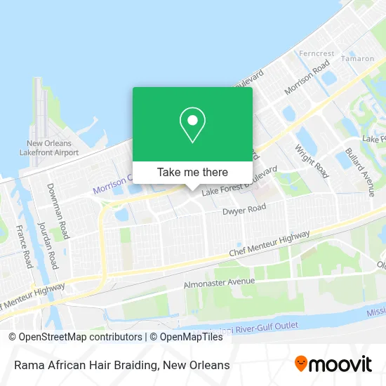 Rama African Hair Braiding map