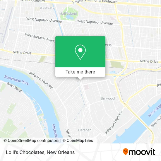 Lolli's Chocolates map