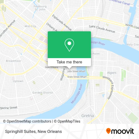 Springhill Suites map