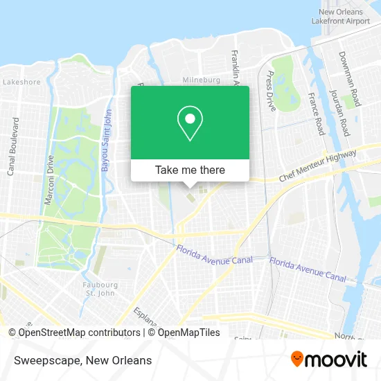 Sweepscape map