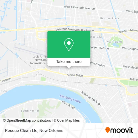 Rescue Clean Llc map