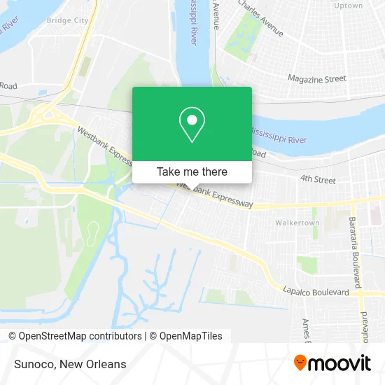 Sunoco map