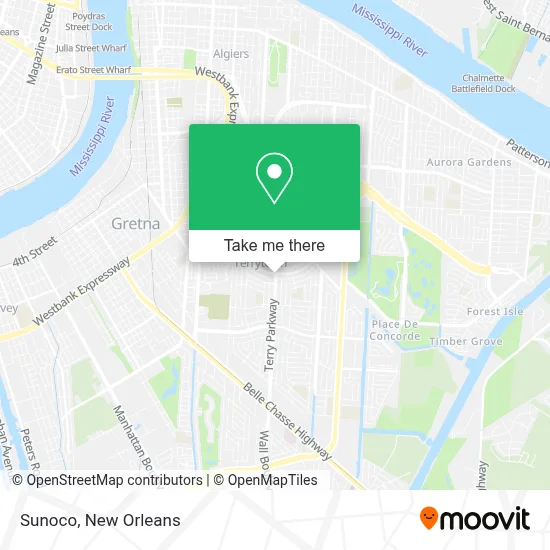 Sunoco map