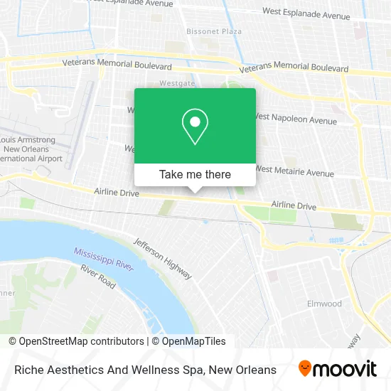 Riche Aesthetics And Wellness Spa map