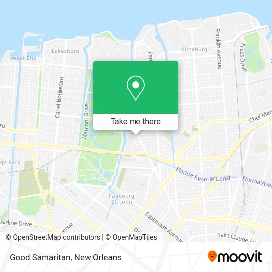 Good Samaritan map