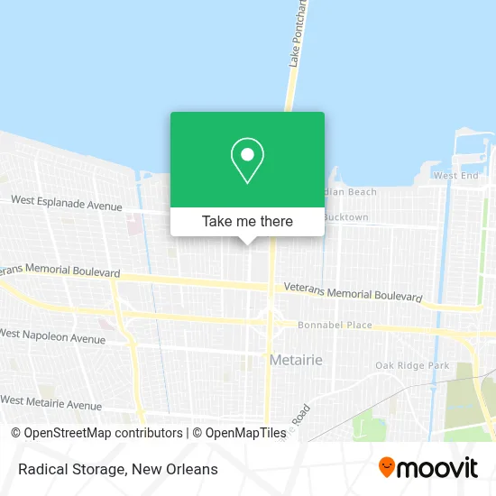 Radical Storage map