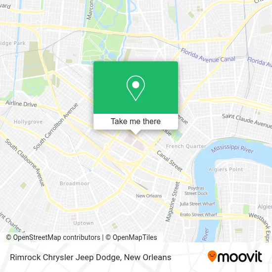 Mapa de Rimrock Chrysler Jeep Dodge