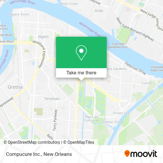 Compucure Inc. map