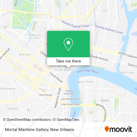 Mortal Machine Gallery map