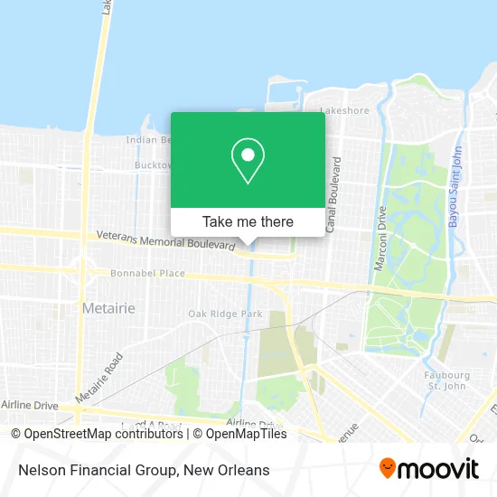 Nelson Financial Group map