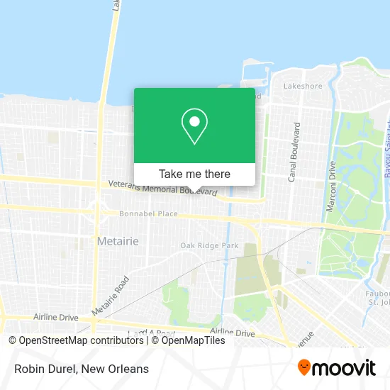 Robin Durel map