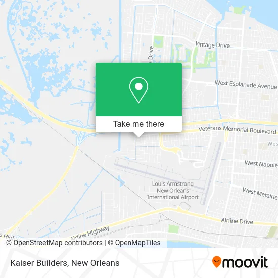 Kaiser Builders map
