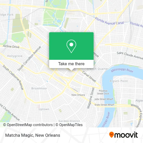 Matcha Magic map