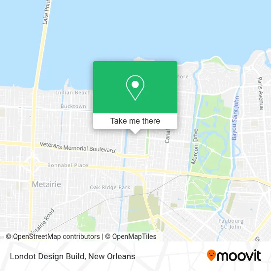 Londot Design Build map