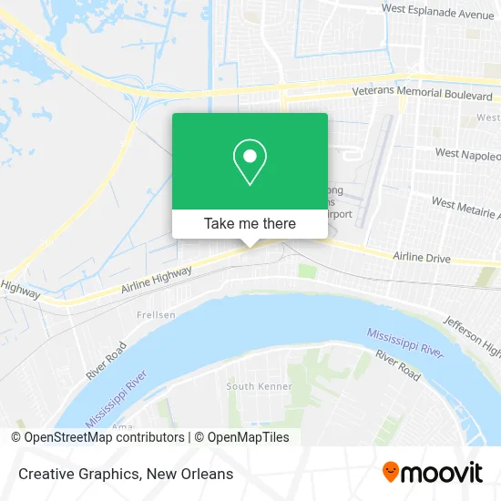 Creative Graphics map