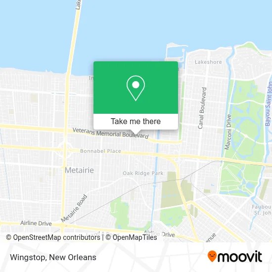 Wingstop map