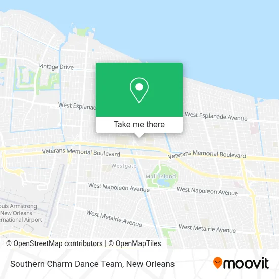 Southern Charm Dance Team map