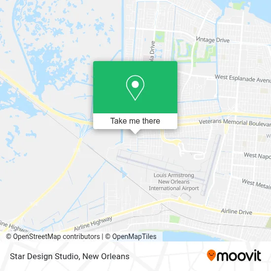 Star Design Studio map