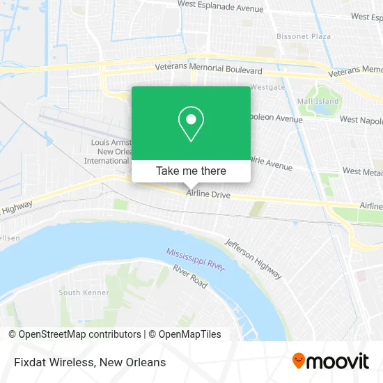 Fixdat Wireless map