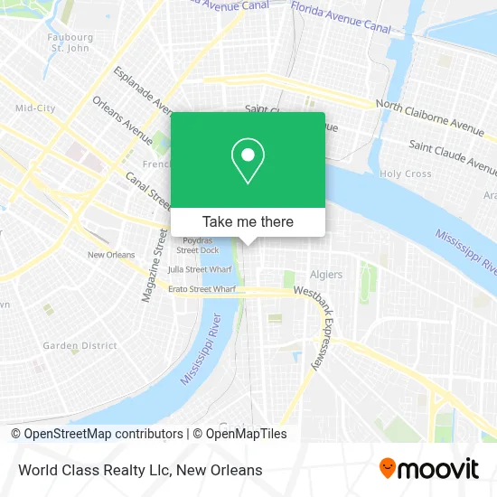 World Class Realty Llc map
