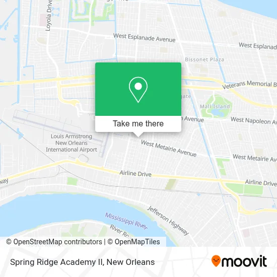 Spring Ridge Academy II map