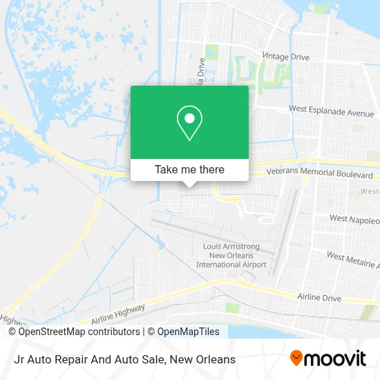 Jr Auto Repair And Auto Sale map