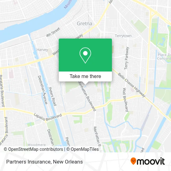 Partners Insurance map