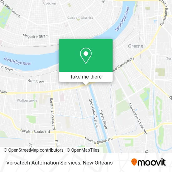 Versatech Automation Services map